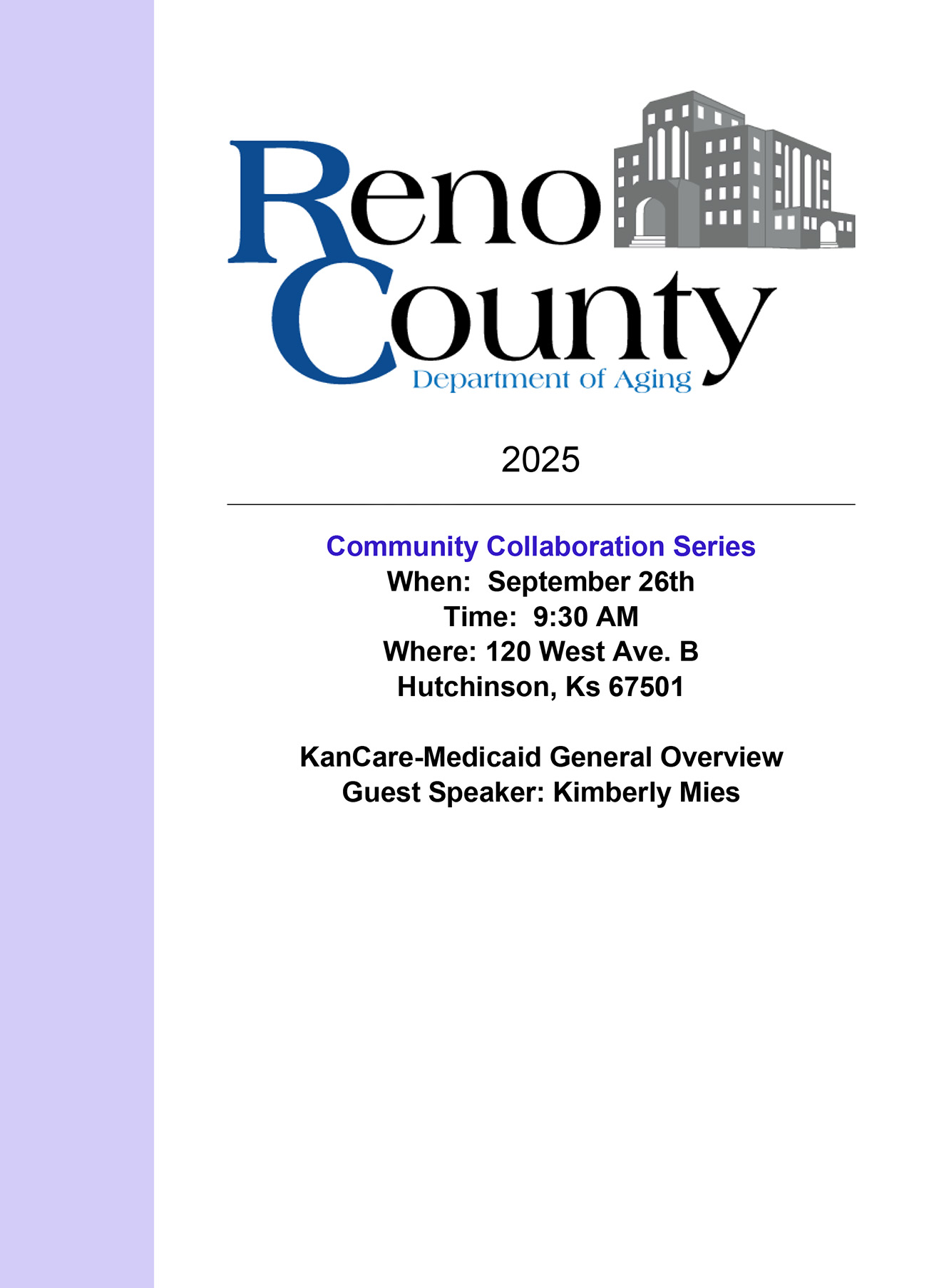 Discover the Basics of KanCare & Medicaid at our Free Community Event! - News Image